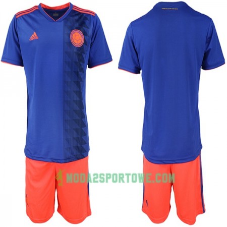 Koszulka Kolumbia Dziecięcy Mistrzostwa Świata 2018 Wyjazdowe Stroje Piłkarskie